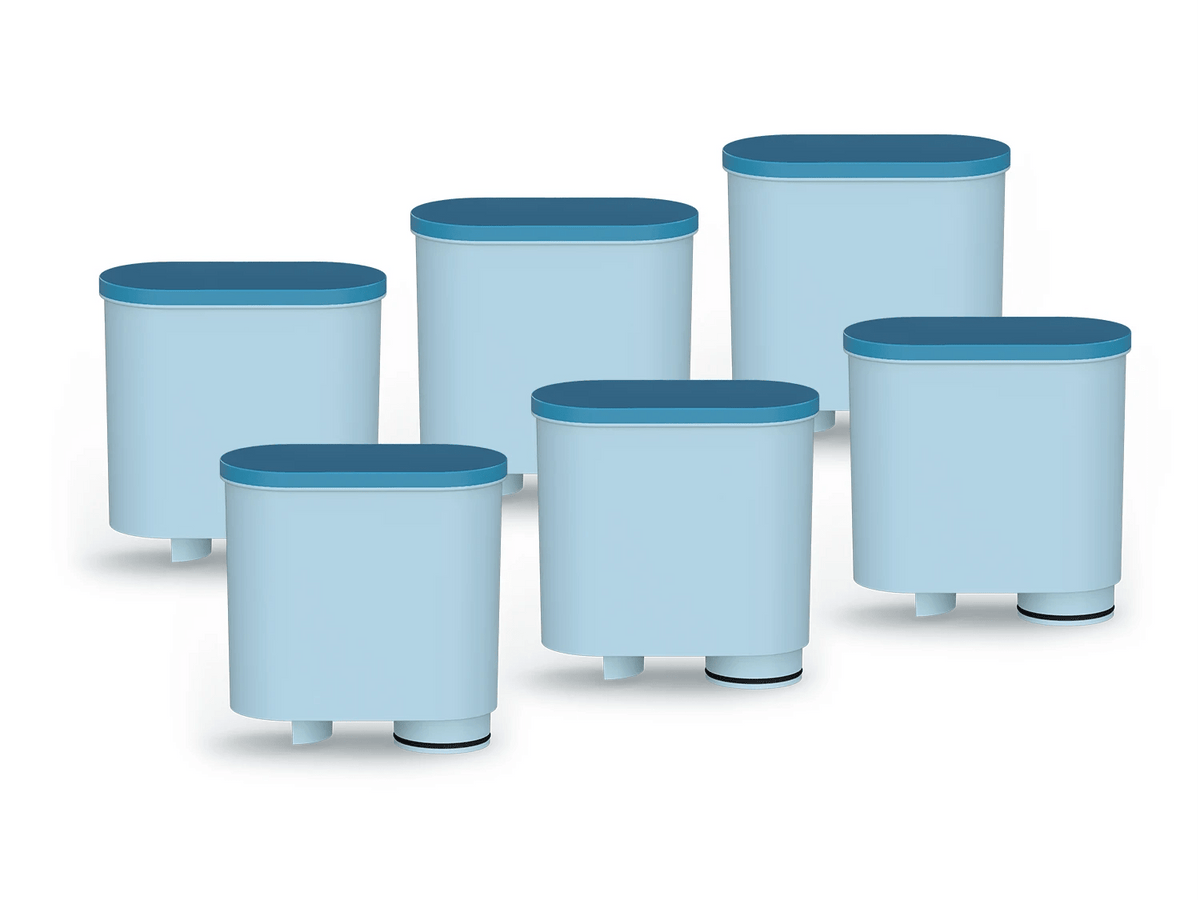 Clear Wasserfilter für Philips & Saeco Kaffeemaschinen komp. mit AquaClean CA6903 - Pack 06 - paarlco.com