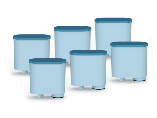 Clear Wasserfilter für Philips & Saeco Kaffeemaschinen komp. mit AquaClean CA6903 - Pack 06 - paarlco.com