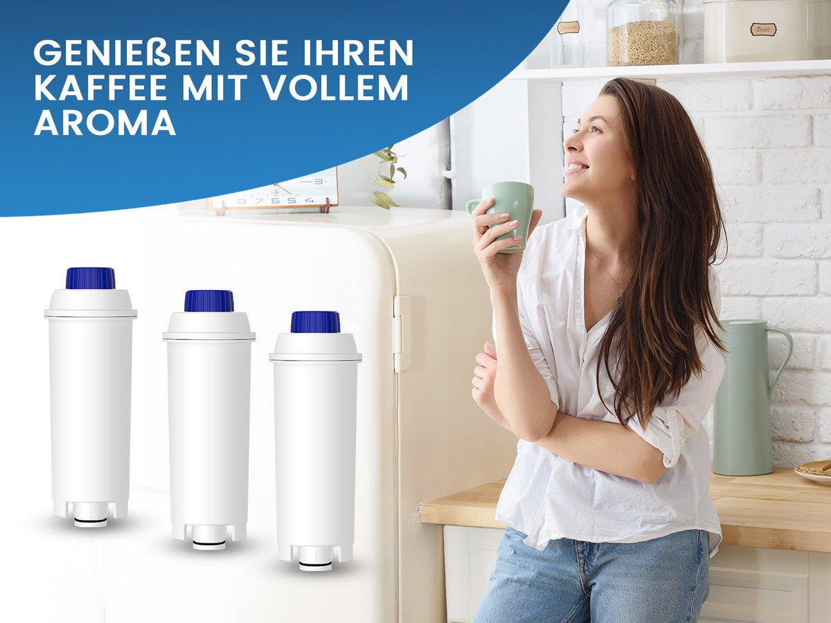 Coffee² Wasserfilter für Kaffeemaschinen Delonghi DLSC002 - Pack 03 - paarlco.com