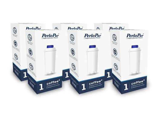 Coffee² Wasserfilter für Kaffeemaschinen Delonghi Filter DLSC002 - Pack 06 - paarlco.com