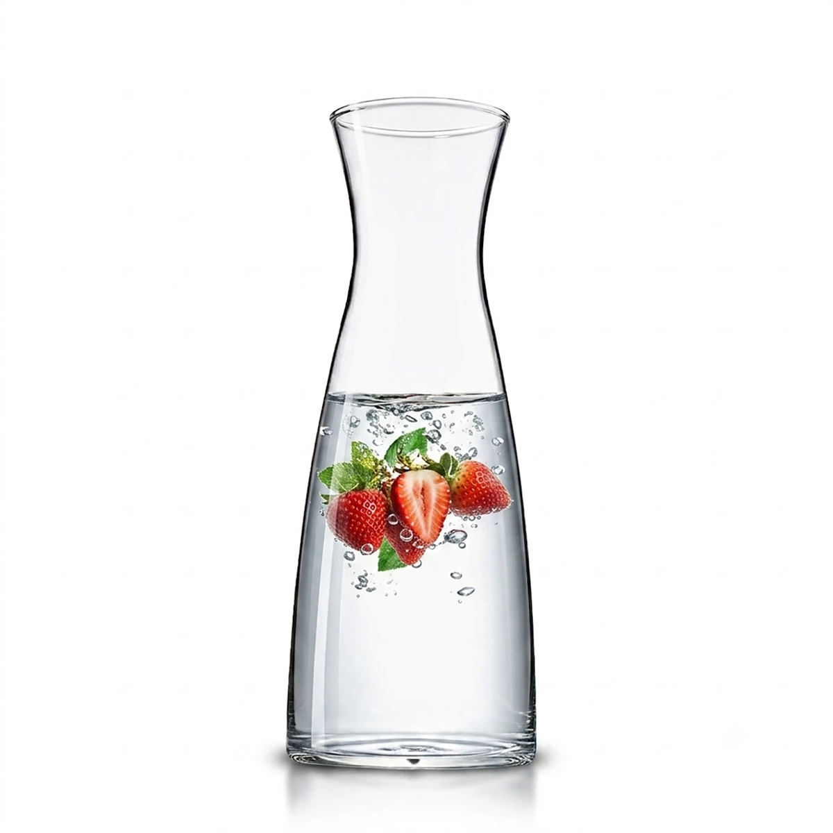 Glaskaraffe Doppelpack 0,8 oder 1,3 Liter