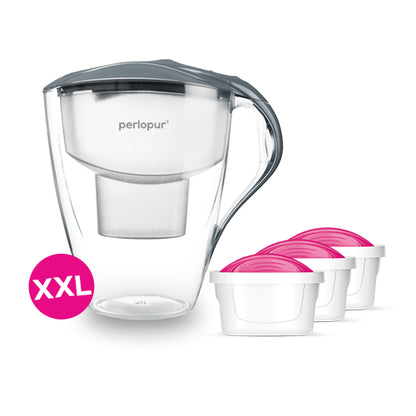 Wasserfilter Family XXL (4,0l) inkl. 3 Filterkartuschen