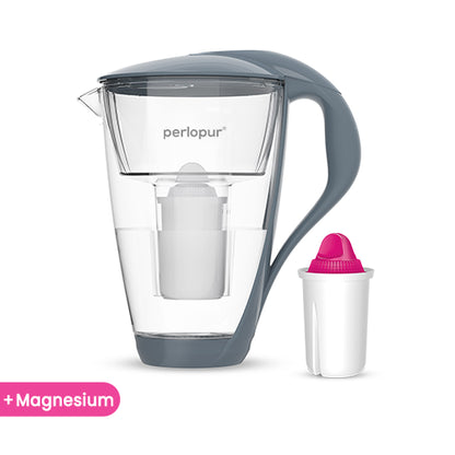 Glas-Wasserfilter inkl. 1 Filterkartusche