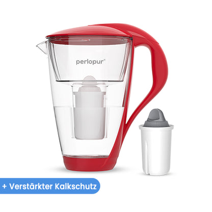 Glas-Wasserfilter inkl. 1 Filterkartusche