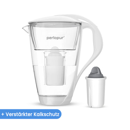 Glas-Wasserfilter inkl. 1 Filterkartusche