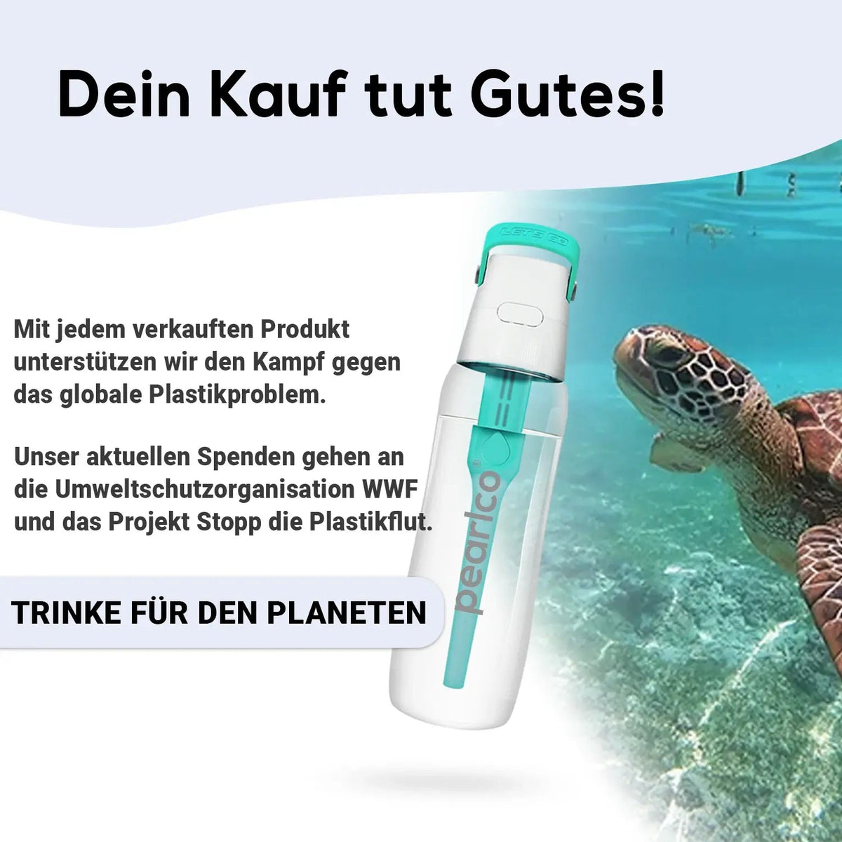 PearlCo Glas - Wasserfilter inkl. 3 Filterkartuschen - paarlco.com