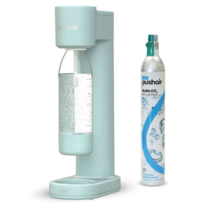 DAFI Wassersprudler Pushair inkl. 1 Co2 Zylinder und 0,7l Flasche