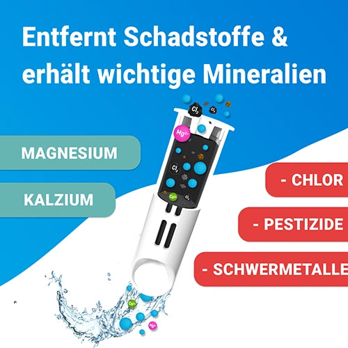 Trinkflasche SOLID mit Filter 0,7l