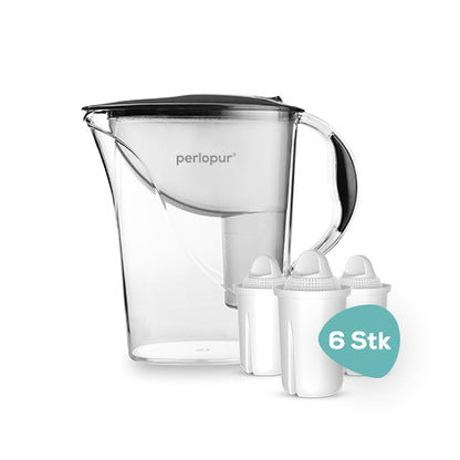 Wasserfilter Standard (2,4l)  inkl. 6 Filterkartuschen