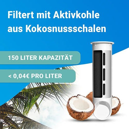 Trinkflasche SOLID mit Filter 0,7l - paarlco.com